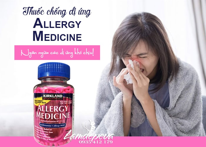 Thuốc chống dị ứng Allergy Medicine Kirkland 600 viên của Mỹ 45