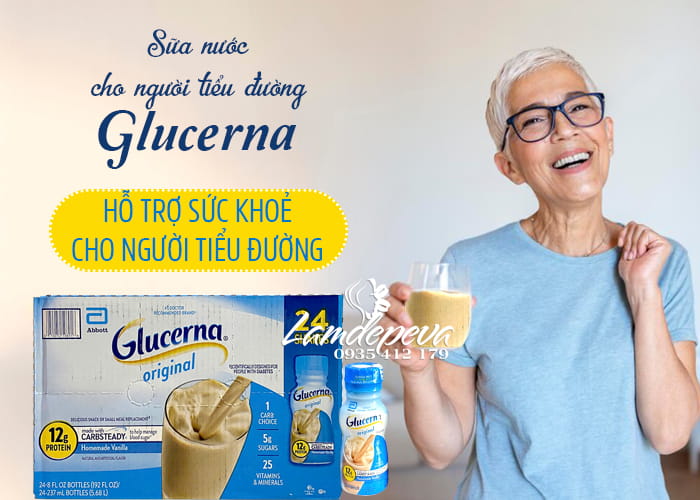 Sữa Glucerna nước của Mỹ thùng 24 chai cho người tiểu đường 23