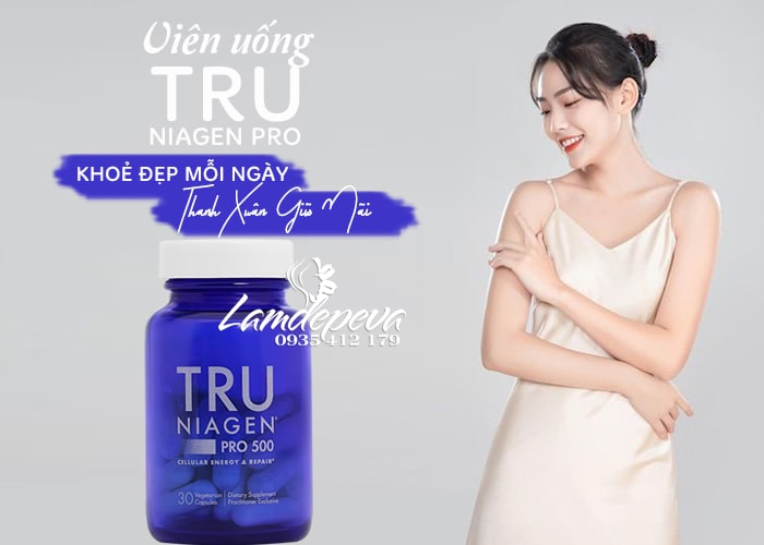 Viên tăng cường NAD+ Tru Niagen Pro 500mg 30 Capsules56