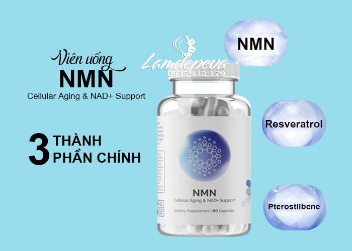 Viên uống chống lão hóa Infiniwell NMN Cellular Aging 60 viên 90