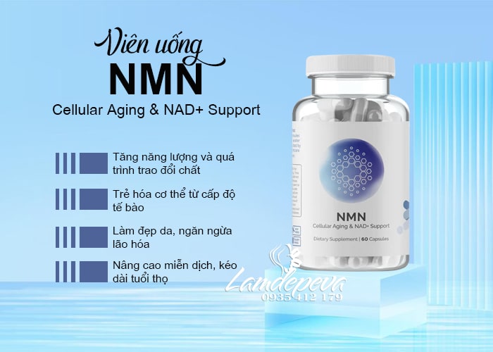 Viên uống chống lão hóa Infiniwell NMN Cellular Aging 60 viên 34