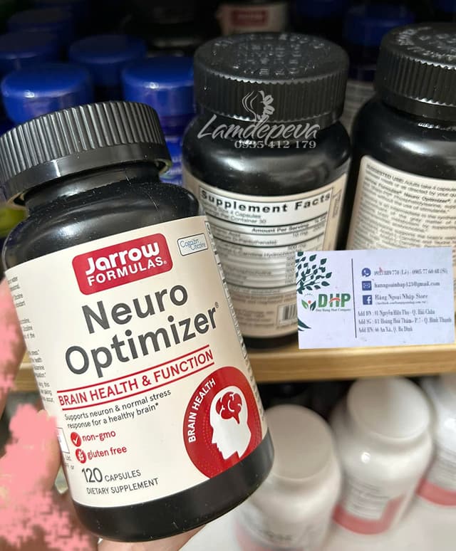 Viên uống hỗ trợ chức năng não Neuro Optimizer Jarrow Mỹ 45