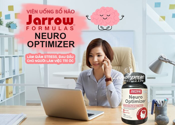 Viên uống hỗ trợ chức năng não Neuro Optimizer Jarrow Mỹ 34