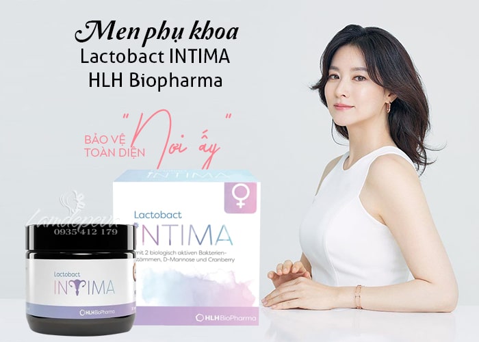 Men vi sinh phụ khoa Lactobact Intima HLH Biopharma của Đức 34