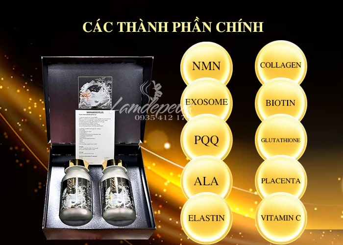NMN 68000 Plus JT-Lab 170 viên của Nhật Bản trẻ hóa da 8 NMN 68000 Plus JT-Lab 170 viên của Nhật Bản trẻ hóa da 8