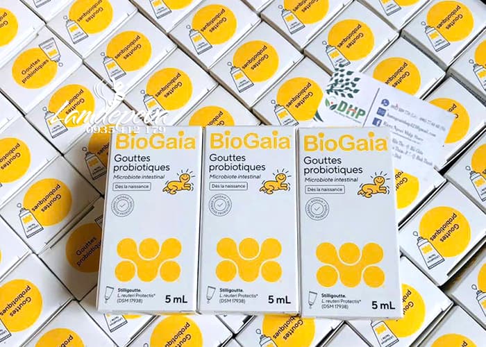 Men vi sinh Biogaia Gouttes nội địa Pháp tuýp 5ml cho bé  548