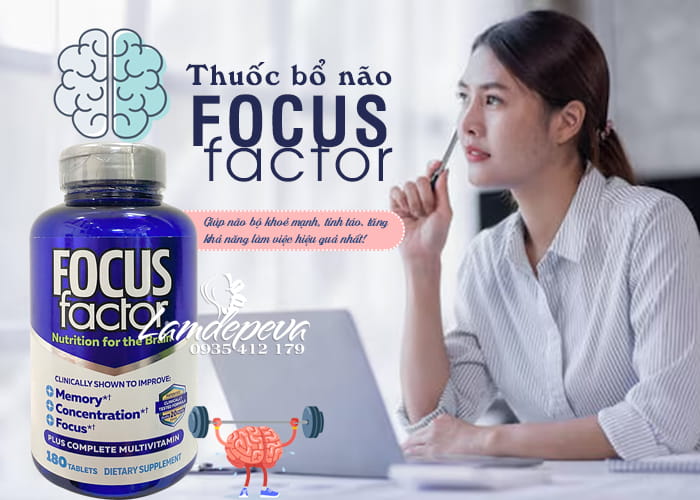 Thuốc bổ não Focus Factor của Mỹ hộp 180 viên 34
