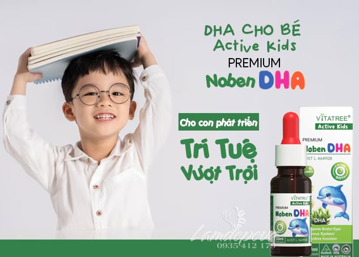 DHA cho bé Vitatree Premium Noben DHA 20ml của Úc 45