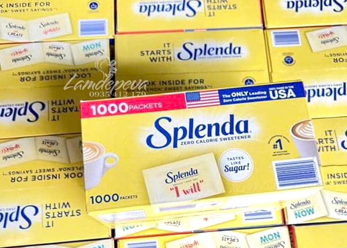 Đường ăn kiêng Splenda Zero Calorie của Mỹ 1200 gói 69