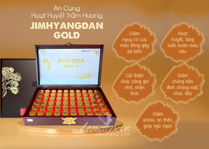 Hoạt huyết dưỡng não trầm hương Jimhyangdan Gold Hàn Quốc 47 Hoạt huyết dưỡng não trầm hương Jimhyangdan Gold Hàn Quốc 47
