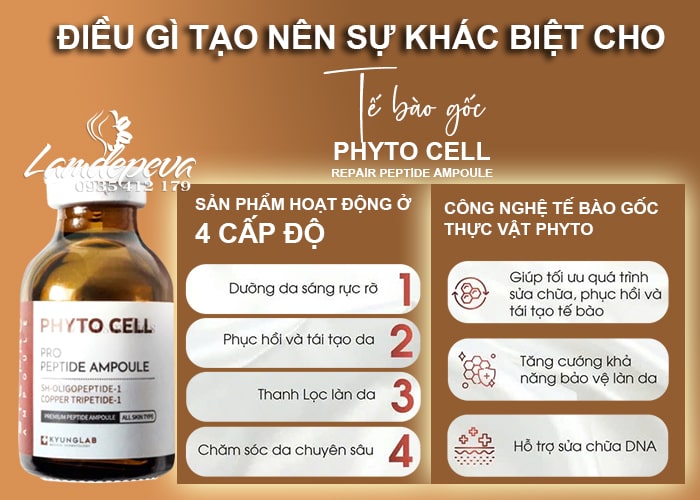 Tế bào gốc Phyto Cell Kyung Lab Repair Peptide Ampoule 20ml 49