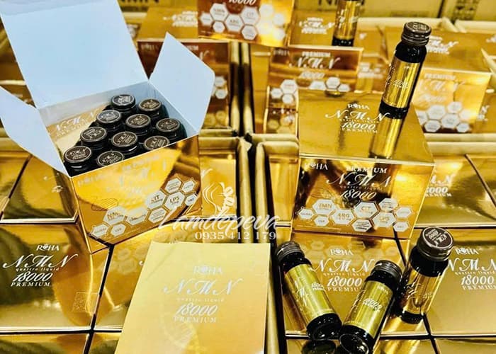 Nước uống NMN Quattro Liquid 18000 Premium của Nhật Bản 6e