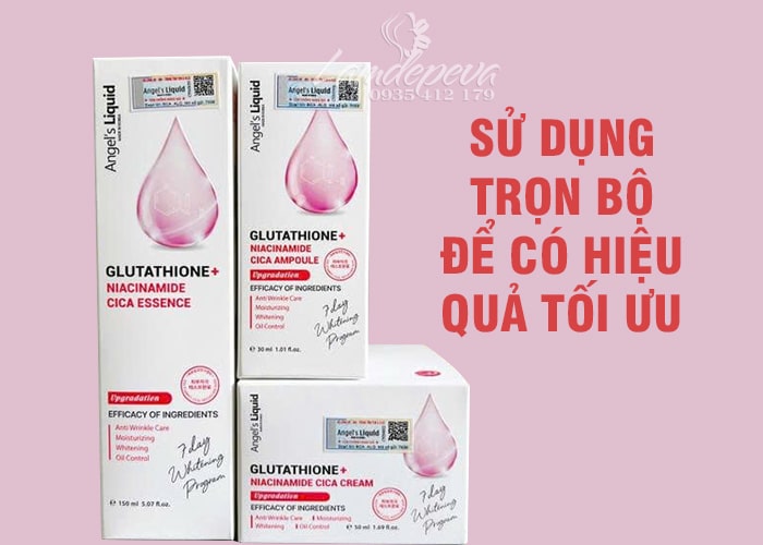 Nước thần Glutathione Niacinamide Cica Essence 150ml Hàn Quốc 22