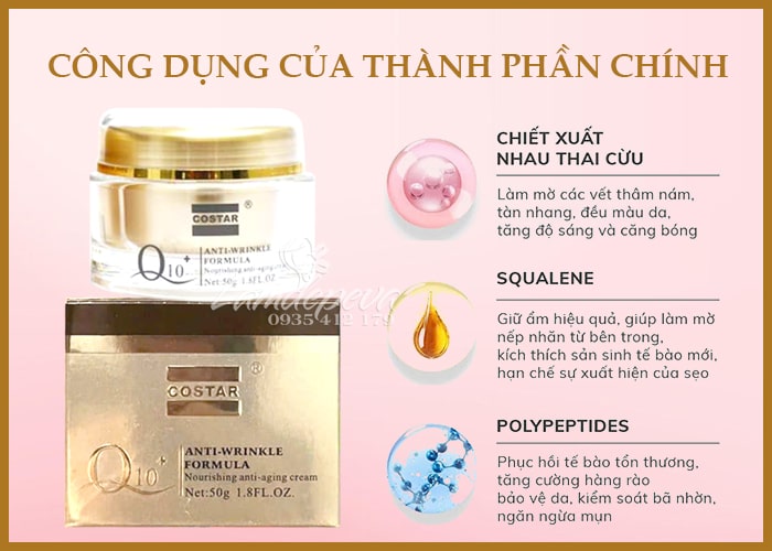Kem dưỡng da, tái tạo da Q10 Plus Costar của Úc 88