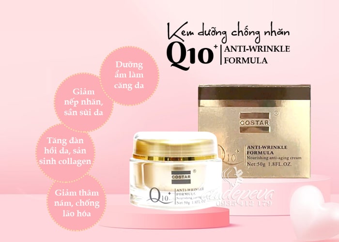Kem dưỡng da, tái tạo da Q10 Plus Costar của Úc 68
