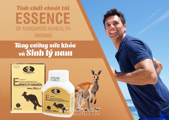 Viên uống Essence Of Kangaroo Auhealth 6000mg 180 viên Úc qư