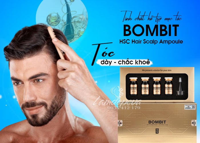 Bombit HSC Hair Scalp Ampoule Meso kích thích mọc tóc 12