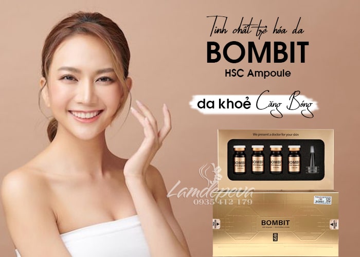 Tinh chất Bombit HSC Ampoule hộp 4 lọ x 5ml của Hàn Quốc 34