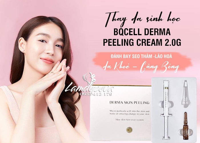 Thay da sinh học Bqcell Peeling Derma Cream của Hàn Quốc 23