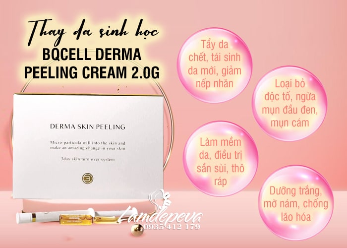 Thay da sinh học Bqcell Peeling Derma Cream của Hàn Quốc 34