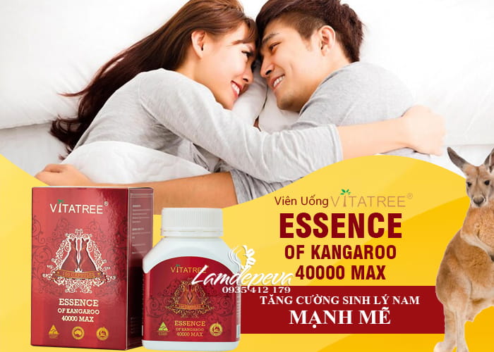 Viên uống tăng sinh lý Vitatree Essence Of Kangaroo 40000 34