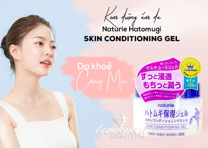 Kem dưỡng ẩm Naturie Skin Conditioning Gel 180g Nhật Bản 34 Kem dưỡng ẩm Naturie Skin Conditioning Gel 180g Nhật Bản 34