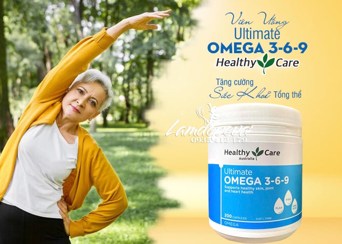 Viên uống Omega 3 6 9 Healthy Care 200 viên của Úc 89 Viên uống Omega 3 6 9 Healthy Care 200 viên của Úc 89