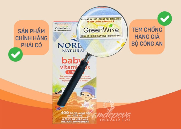 Vitamin D3 cho bé sơ sinh Baby's Vitamin D3 Liquid Nordic 55 Vitamin D3 cho bé sơ sinh Baby's Vitamin D3 Liquid Nordic 55