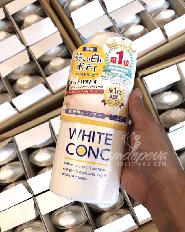 Sữa tắm trắng toàn thân White Conc 360ml của Nhật Bản tại Eva Store