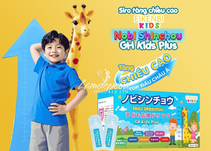 Siro tăng chiều cao Nobi Shinchou Eikenbi Kids của Nhật Bản 12 Siro tăng chiều cao Nobi Shinchou Eikenbi Kids của Nhật Bản 12