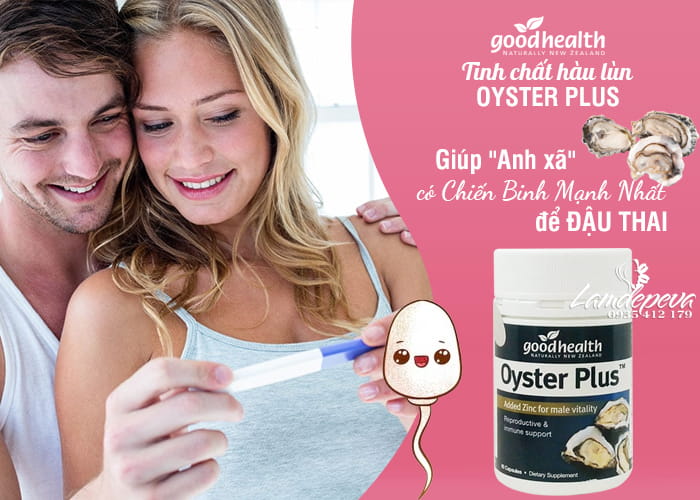 Oyster Plus Goodhealth 60 viên hỗ trợ sức khỏe nam giới 23 Oyster Plus Goodhealth 60 viên hỗ trợ sức khỏe nam giới 23