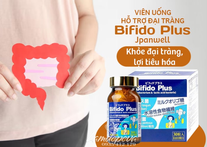 Viên uống hỗ trợ đại tràng Bifido Plus Jpanwell