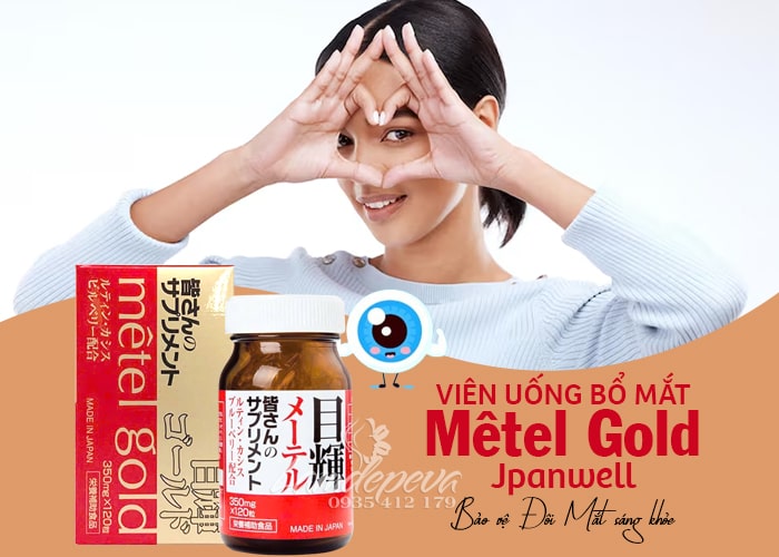 Bổ mắt Mêtel Gold Jpanwell của Nhật Bản