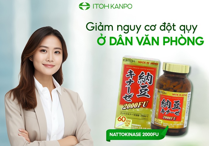 Viên uống phòng ngừa đột quỵ Nattokinase 2000FU Itoh 5