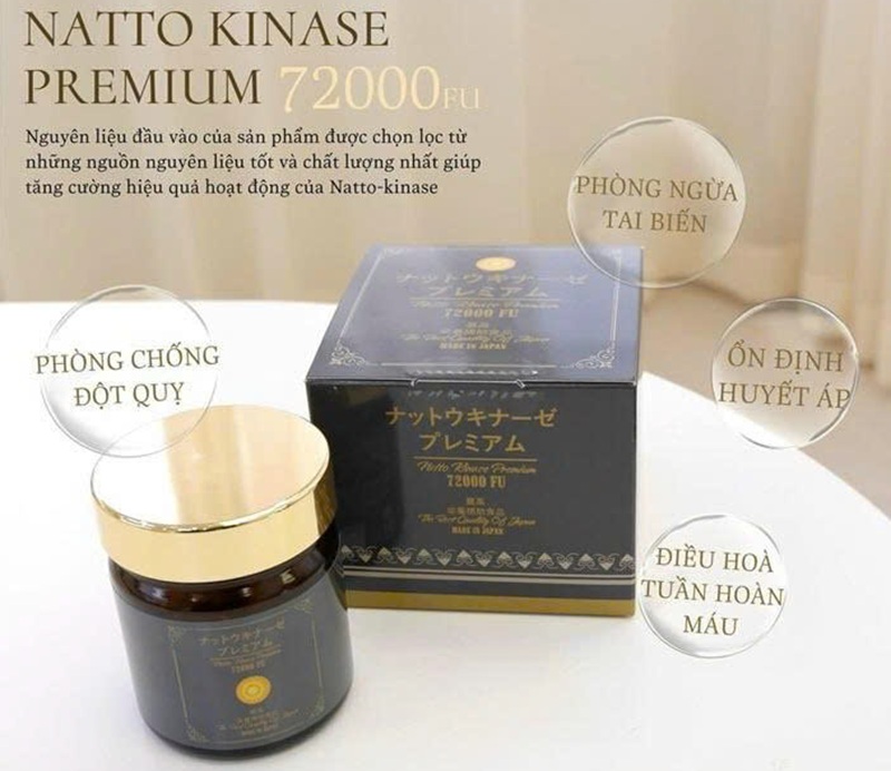 Viên uống Natto Kinase Premium 72000 FU Jpanwell 60 viên 3